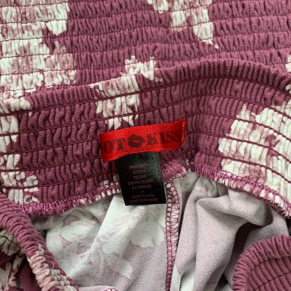 HOT KISS 2pc Floral Set Tube Top and High Waisted Elastic Shorts - Picture 8 of 11